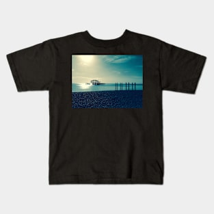 West Pier Landscape Kids T-Shirt